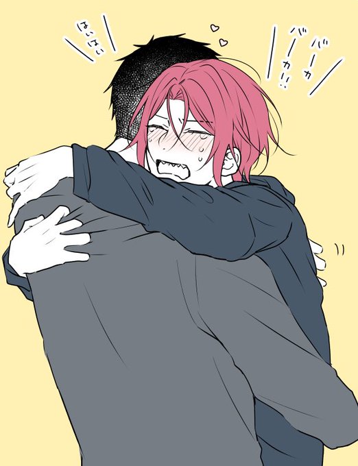 「hug yaoi」 illustration images(Oldest)