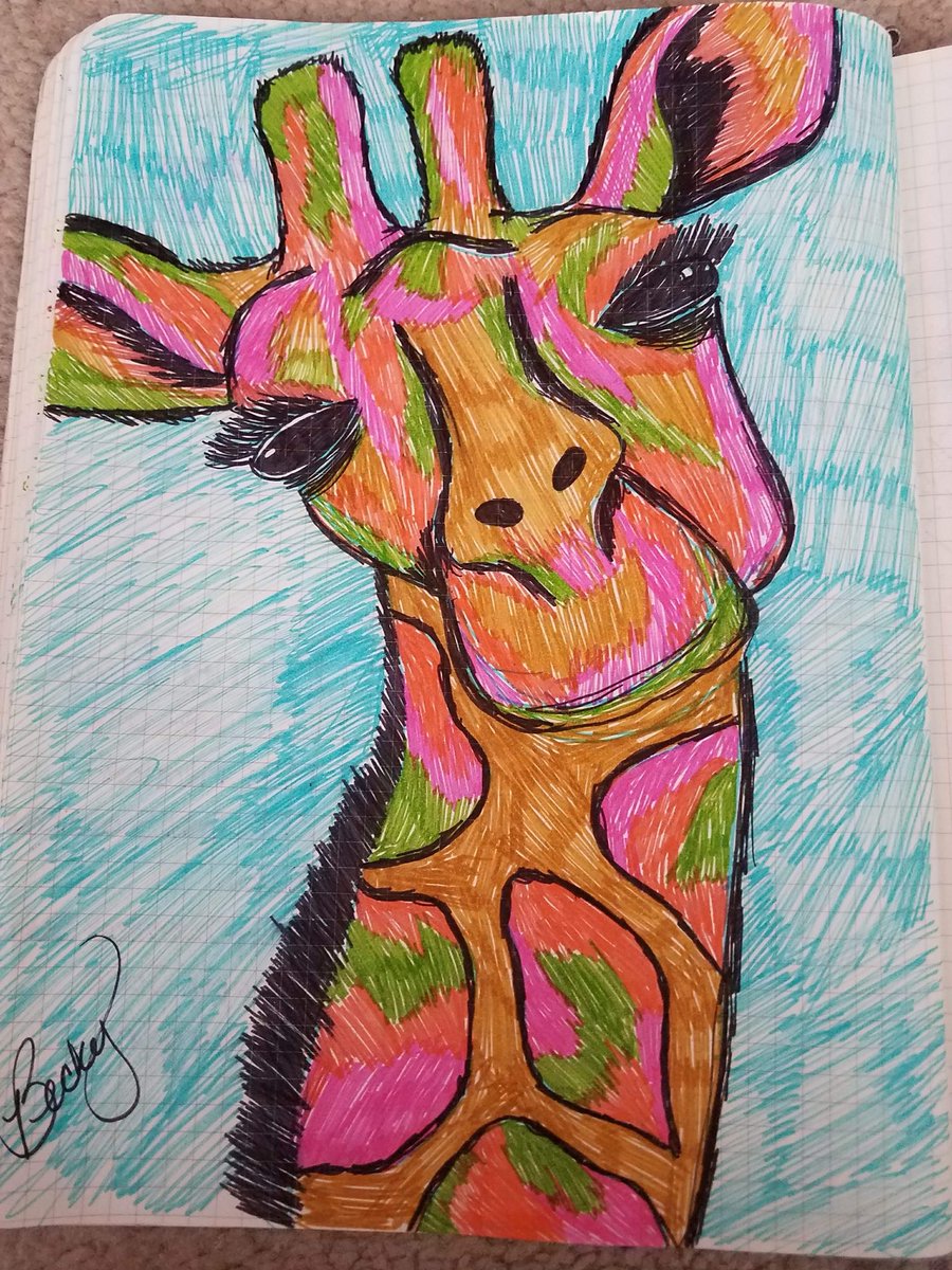 FamilyFoodPlay's tweet photo. Adding some art to my bullet journal.... So relaxing...#bojoart https://t.co/9OejLROIs9