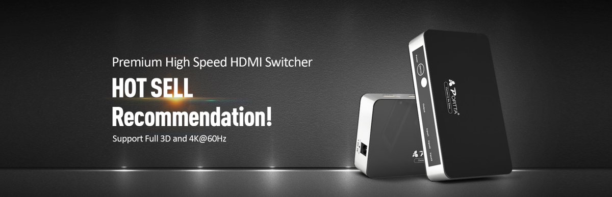 Portta_HDMI's tweet photo. #Recommended Portta Premium High Speed HDMI2.0 Switcher 3×1 Support Full 3D and 4K@60Hz😘
https://t.co/JQVgQJF7Ba
https://t.co/tZpIzJkpbB https://t.co/ltJ1VKdX4X