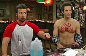 TheGangPodcast's tweet photo. GET THE FUCKING PUNCH, IT'S RIOT TIME. #SuperBowl #Philadelphia #IASIP https://t.co/GpxAfmupX6