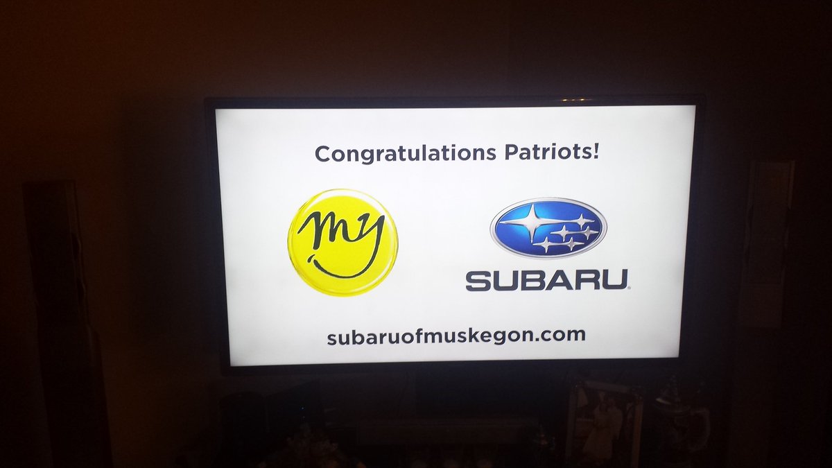 pczerew's tweet photo. Oops.... anyone else in Grand Rapids catch this??  @WOODTV @NFL @Eagles @Patriots https://t.co/OLX42zZ9B2