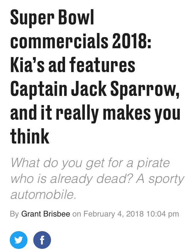 polarbear32's tweet photo. Does @Kia know that #CaptainJackSparrow and #StevenTyler are not the same person? https://t.co/N5bUmsjrg0