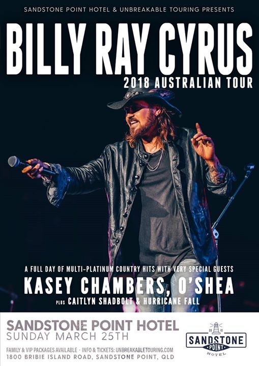 UnbreakableTwit's tweet photo. NEXT MONTH! Can't wait to bring you @billyraycyrus @kaseychambers @CaitlynShadbolt @HurricaneFall1 to the beautiful Sandstone Point Hotel get your tickets now: https://t.co/3EUqHA7fvV https://t.co/FQGIUpzBN3