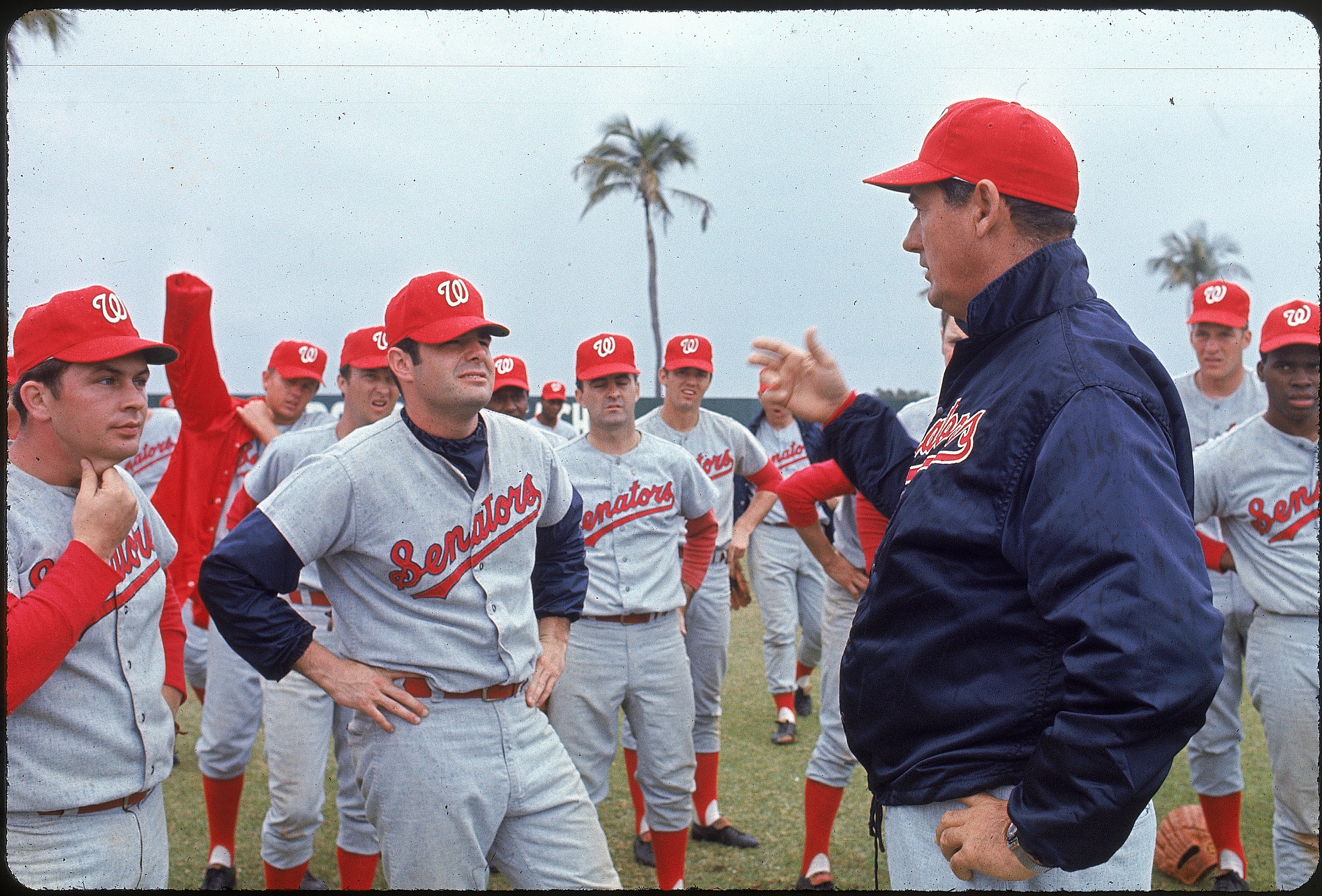SI MLB on X: Just around the corner (That's first-year manager Ted  Williams talking to his Washington Senators team in Spring Training 1969.)   / X
