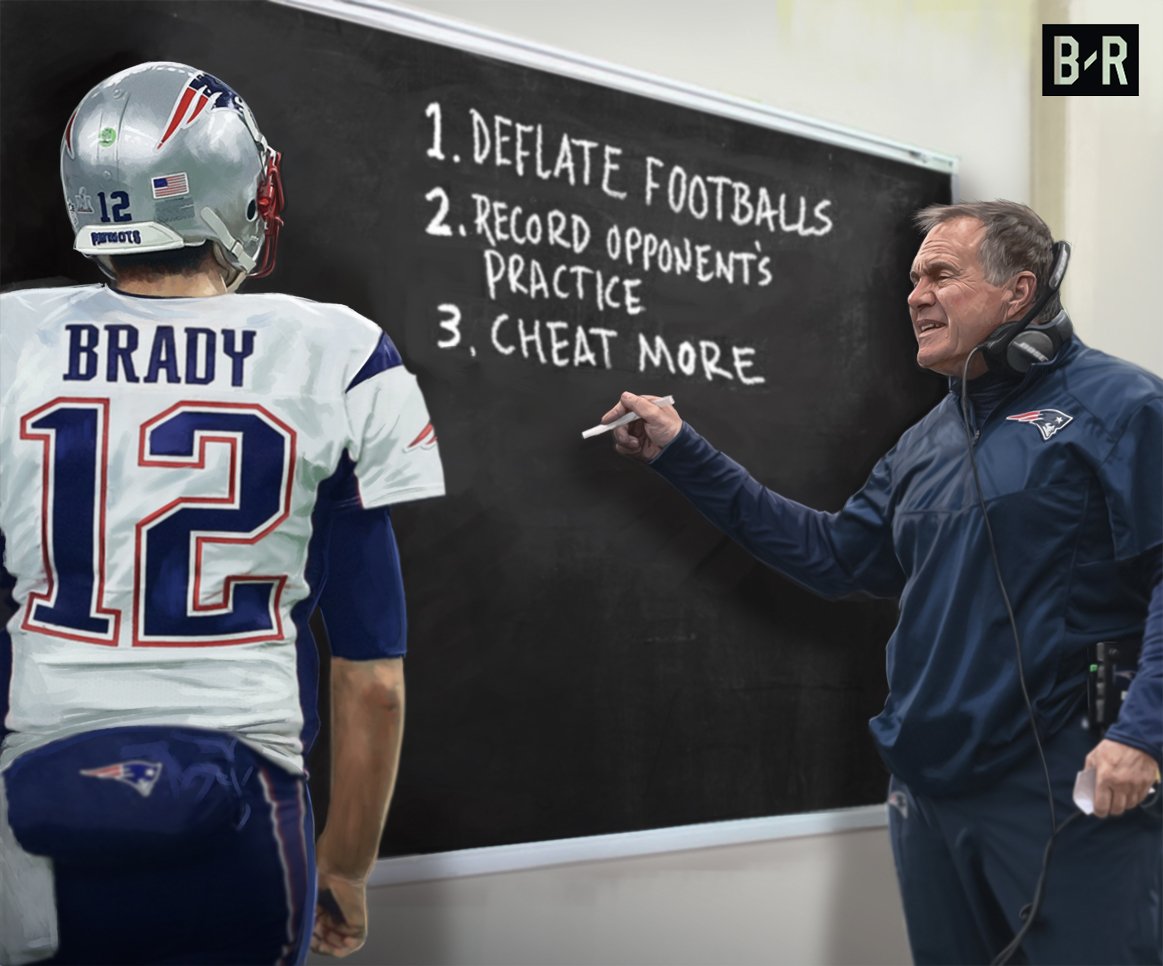 BleacherReport's tweet photo. The Patriots’ plan for next year. https://t.co/7tVzQgMydT