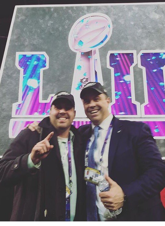 Congrats to the Philadelphia Eagles. Couldn't be happier for these two.