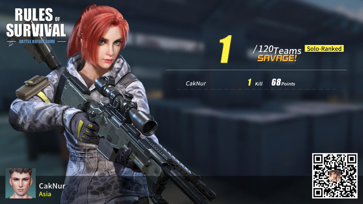 #RulesofSurvival