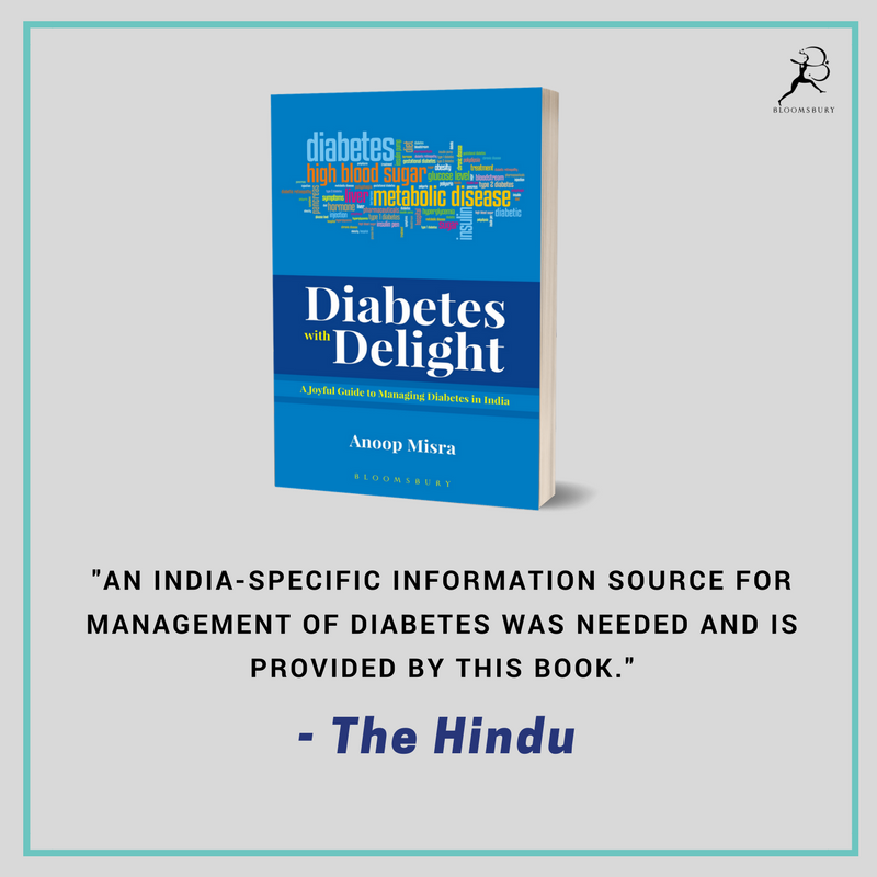 BloomsburyIndia's tweet photo. Besides giving comprehensive information about diabetes, the book also informs readers about solutions to common problems that patients face. 
#DiabetesWithDelight by @docanoopmisra  can be bought from here:https://t.co/19aE5xq33W https://t.co/fGlZM0auMG
