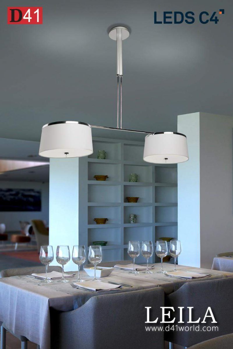 d41world's tweet photo. The Leila is a contemporary take on a traditional styled pendant ceiling light.
This suspended pendant twin light fitting makes for a perfect lighting piece when placed above dining tables, desk areas, kitchen areas,bedrooms, halls #designer #light #LightforALL #LightisLife #Grok https://t.co/Yy3Yd4KGjo