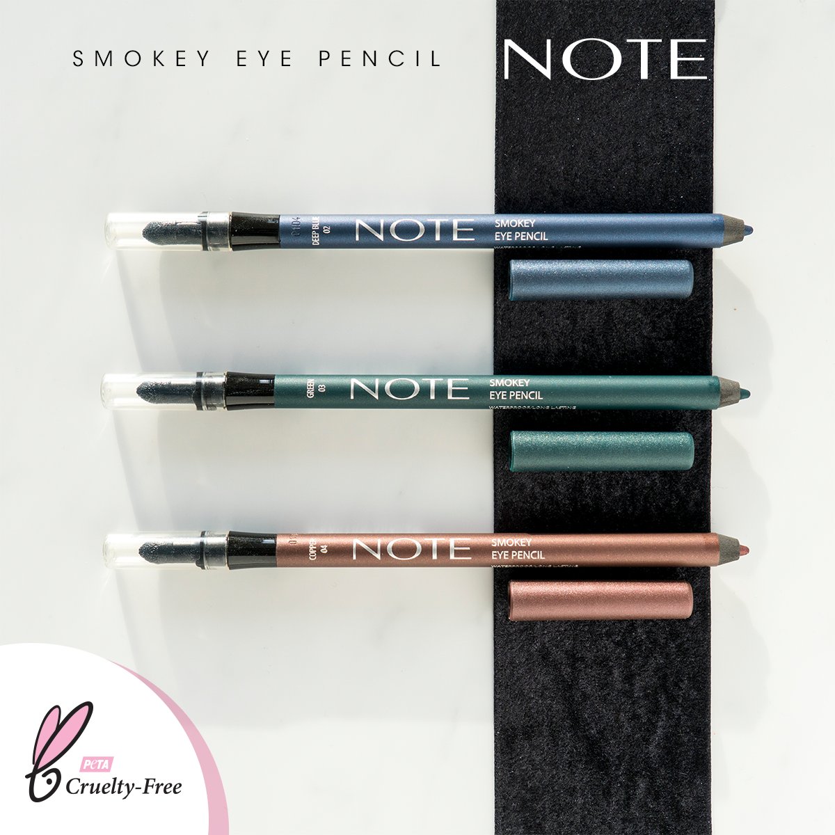 NoteSingapore's tweet image. For attractive smokey looks! #SmokeyEyePencil #NOTE #note_sg