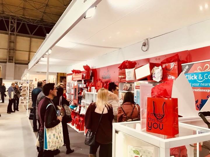 CreationExpress's tweet photo. All the fun of the @SpringAutFair come and meet the gang and see the power of personalisation in hall4, stand B21 #SpringFair2018 https://t.co/lpPDAjKJpu