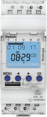 ThebenHTS's tweet photo. REG-Schaltuhr digital Theben HTS TR 610 top3, Bedienung per App über Bluetooth OBELISK-Stick oder textorientierte Bedienerführung im Display.
#ThebenHTS #Bluetooth #Obelisk #Schaltuhr #Ottofischer @OttoFischerAG https://t.co/SXzhJ8oZBJ https://t.co/iyubrKPsrS