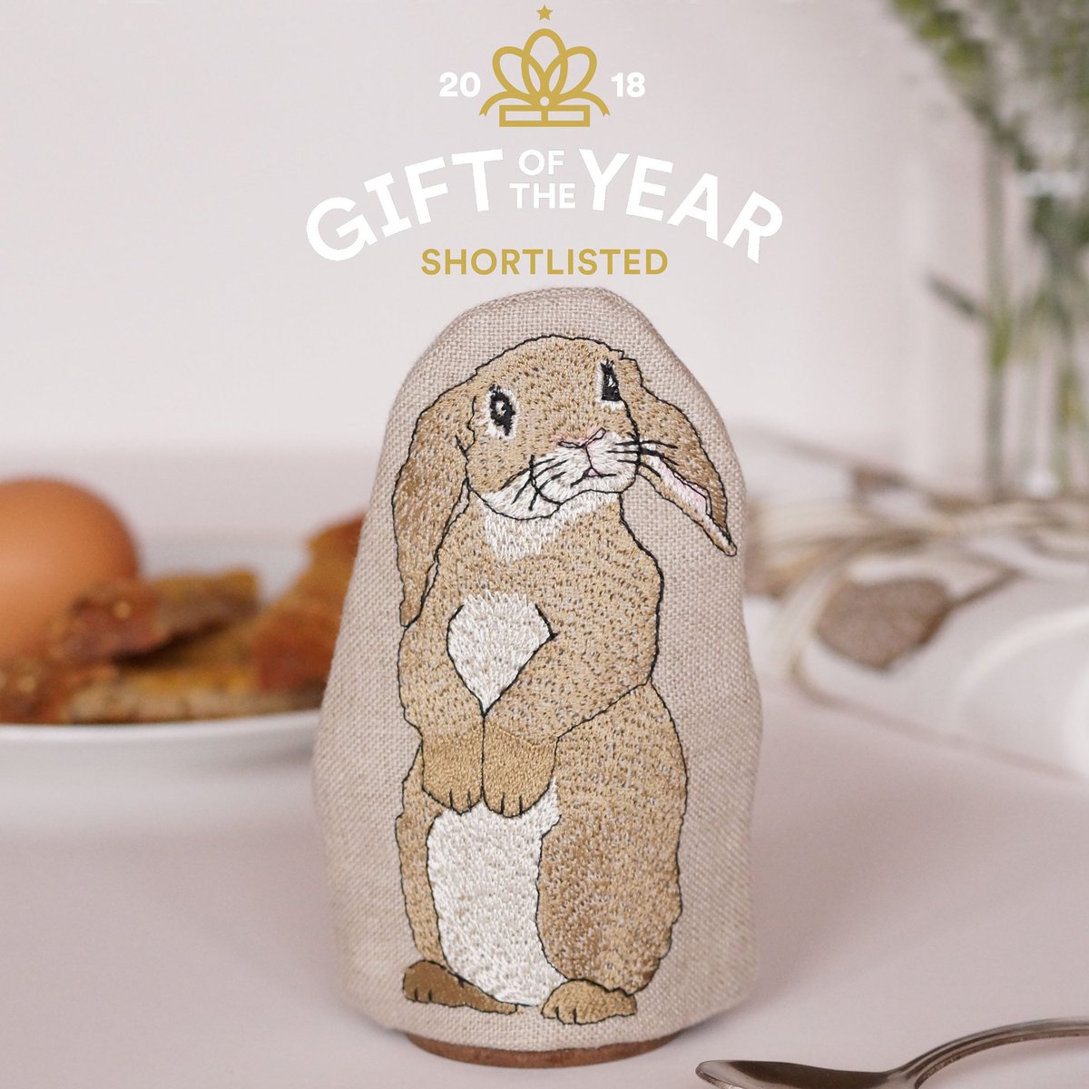 KSprostonDesign's tweet photo. Well we didn't make the final cut but we are still over the moon to have been shortlisted for this years #GiftoftheYear Award. Congrats to all the winners & if you would like to see this little fella in the fur please pop by to stand 6R26 and say hello! #springautfair #goty2018 https://t.co/ZAF5RMjTiI