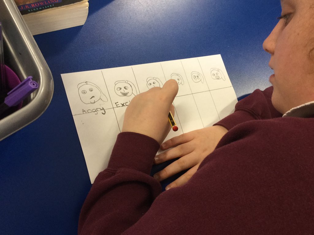 waunprimary's tweet photo. Mr Evans class exploring emotions and feeling in P.S.E today#waunhealth https://t.co/MMrNn2e0NB