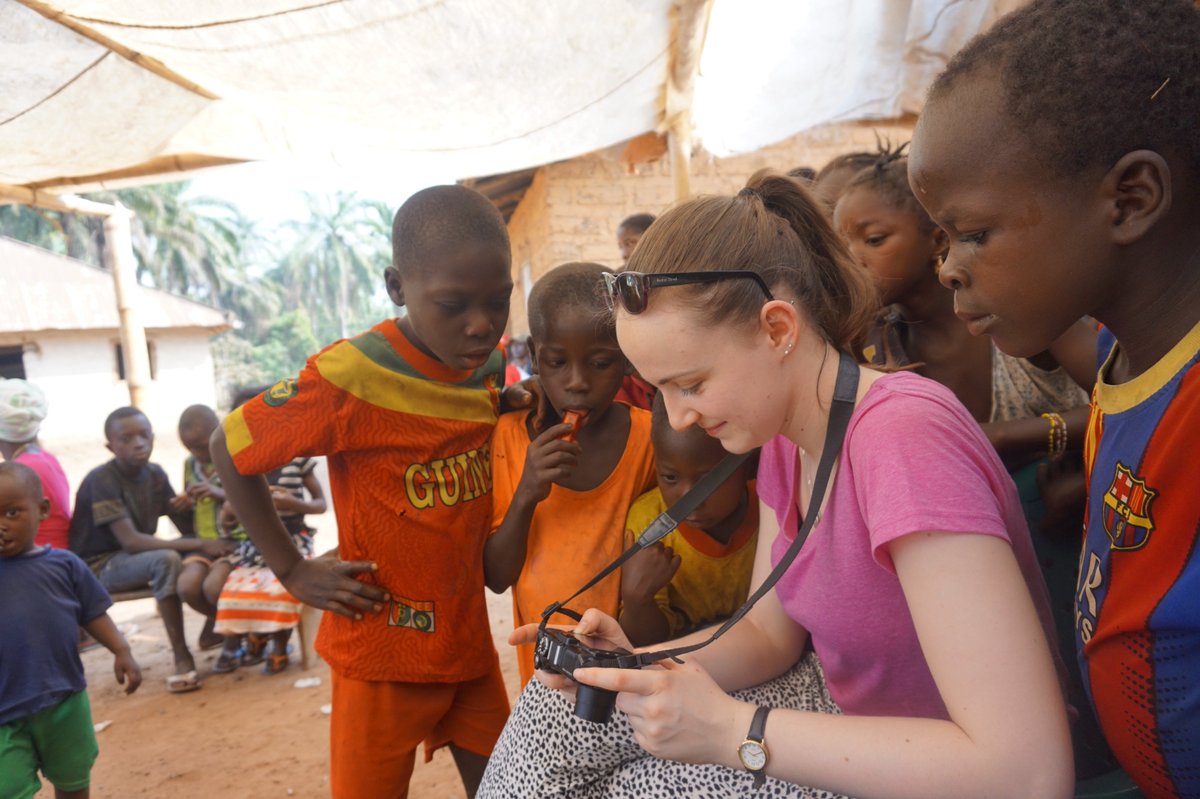 CAFODSchools's tweet photo. Check out @Hannah_Coll95's blog about being welcomed by communities in Sierra Leone https://t.co/UxOZryE6Lw https://t.co/DFZXKhoq3R