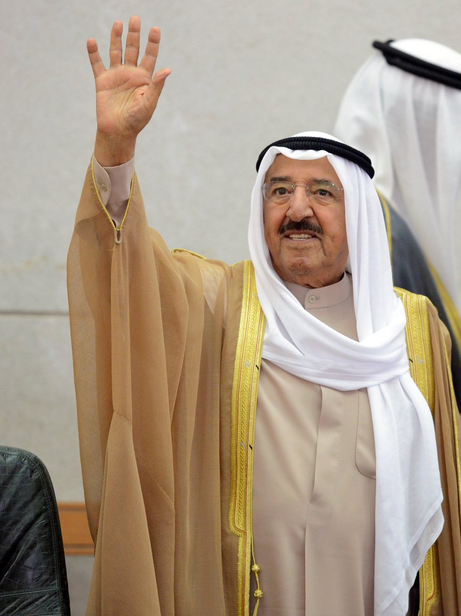 حضرة صاحب السمو أمير البلاد المفدى الشيخ صباح الأحمد الجابر الصباح حفظه الله و رعاه يفتتح اليوم مركز الشيخ عبدالله السالم الثقافي