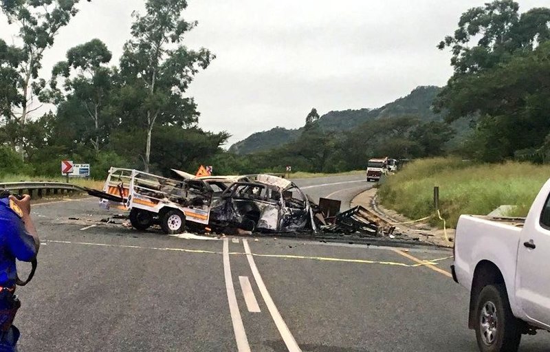 JacaNewswatch's tweet photo. Death toll expected to rise in Mpumalanga crash
https://t.co/uJKWpt305T
#N4Crash https://t.co/UWXlMW5Otn