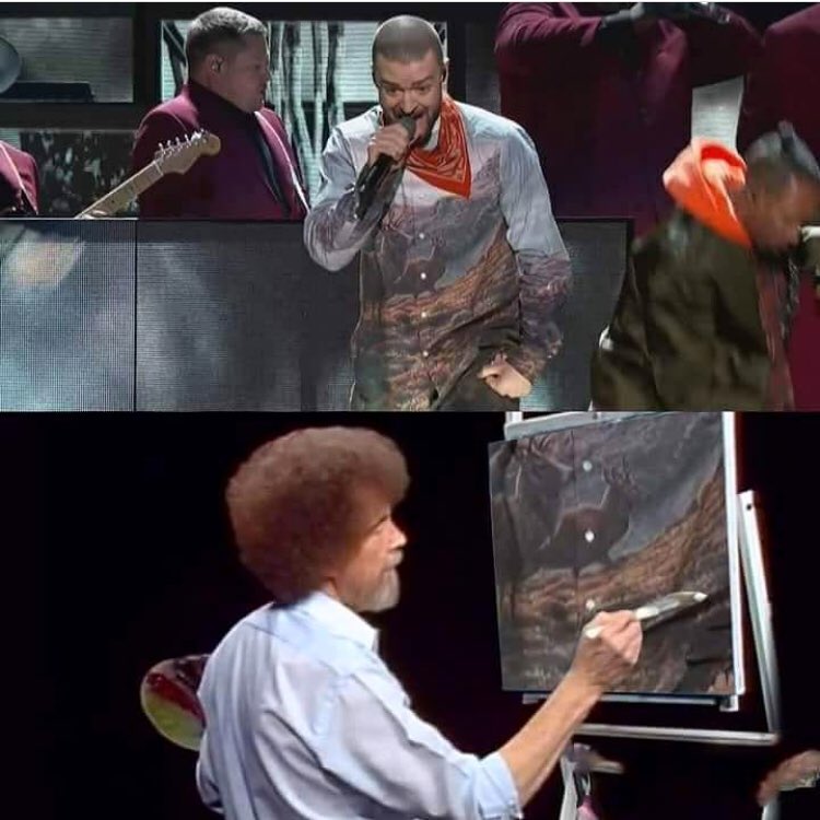 MelissaSchuman's tweet photo. Moose. Nostalgia #SuperBowl2018 #halftimeshow #justintimerlake https://t.co/ziMxdWS6S4