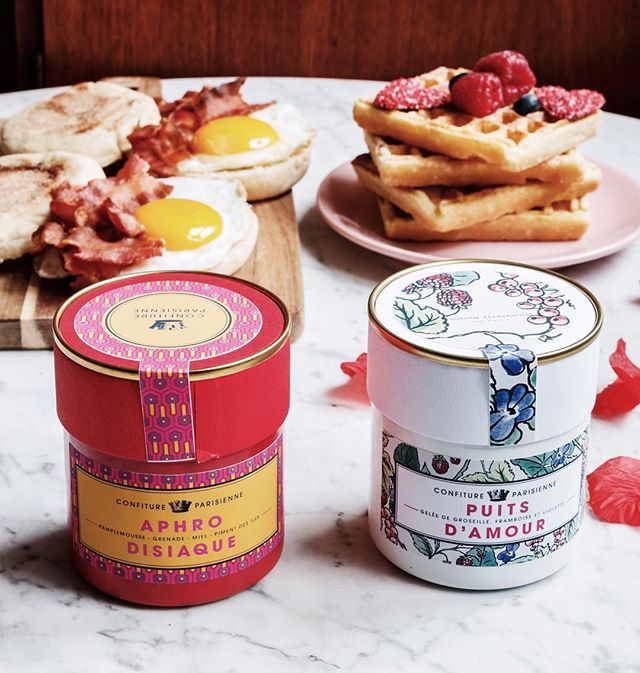 Tout le mois de février, découvrez nos confitures au tempérament bien différent ! Puits d’amour 💕 pour la douceur et Aphrodisiaque 🔥pour un petit grain de folie 😌 #confitureparisienne