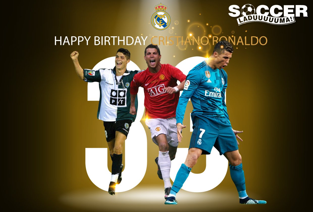 Soccer Laduma On Twitter Cristiano Ronaldo Turns 33 Years Old Today Join Us As We Wish The Real Madrid Star A Happy Birthday Have A Great One Cr7 Https T Co Scfyft84dj
