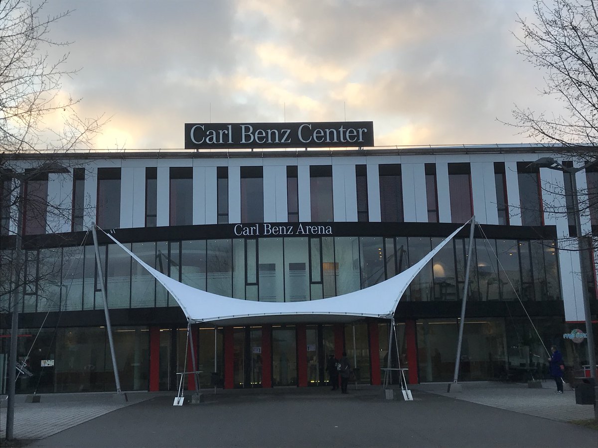 WM_BW's tweet photo. Noch ist es ruhig... aber Sonne über der Carl Benz Arena - guter Auftakt für den #Digitalgipfel2018 - #Wirtschaft40BW #IW40BW #bedigital #DigitalTransformation #digitalleaders #schönwirds https://t.co/gX7c4qAPCa