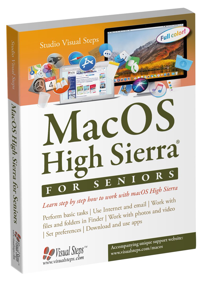 VisualSteps's tweet image. This book will show you step by step how to work with MacOS High Sierra. 
visualsteps.com/macos