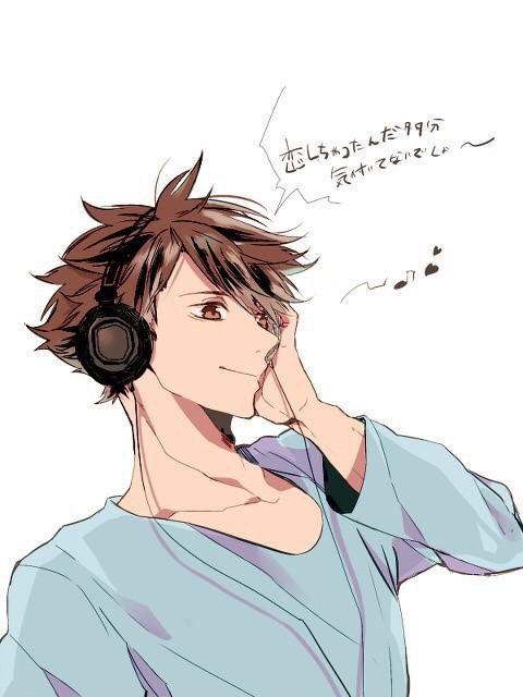 毎日ハイキュー Na Twitteru ヘッドホン男子 毎日ハイキュー Na Twitteru ヘッドホン男子