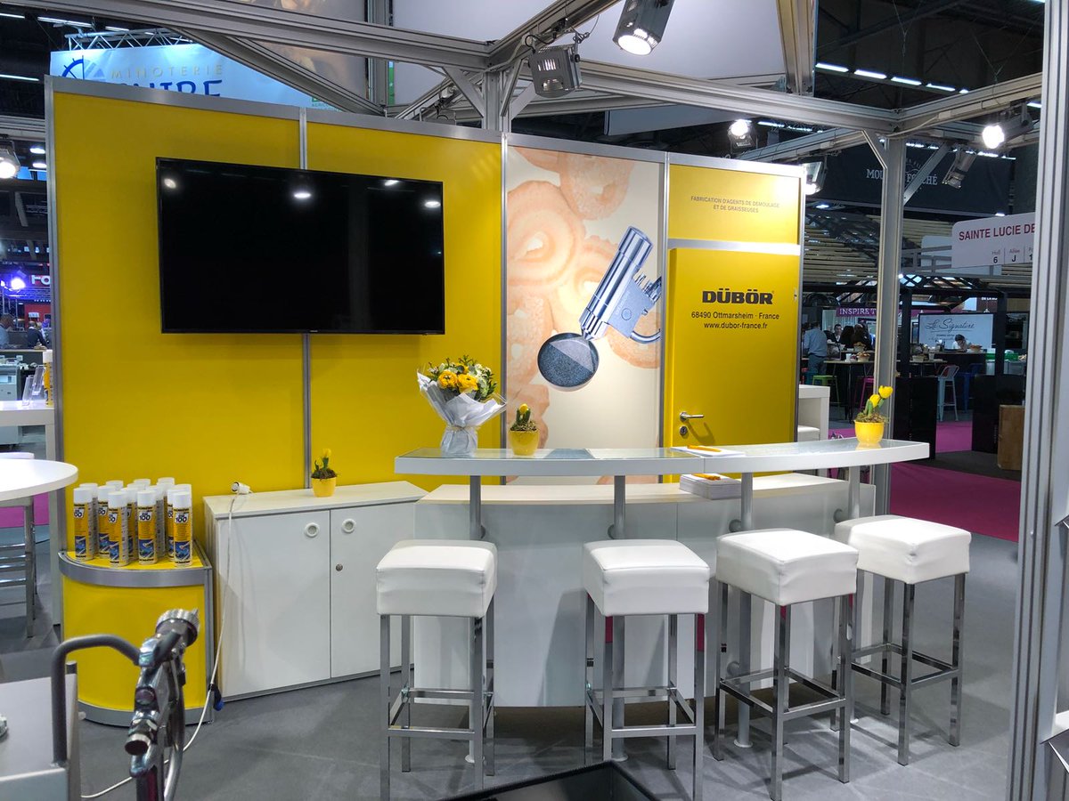 dueboer's tweet photo. #Europain stand de foire 6g126 Nous nous réjouissons de votre visite.
#Europain2018 #Paris #DÜBÖR #TRENNAKTIV #DÜBÖR #DÜBert #agentdedémoulage https://t.co/GSlrOSCyD7 @EuropainFrance https://t.co/2PM8qNMbbD