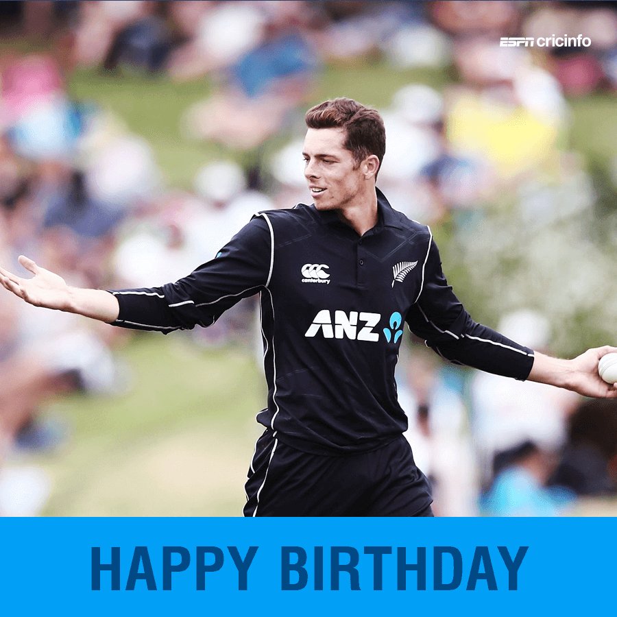ESPNcricinfo on Twitter: "#OnThisDay Happy birthday to New Zealand allrounder Mitchell Santner https://t.co/iOIa6YWc2B https://t.co/LSjeDzMl59" / Twitter