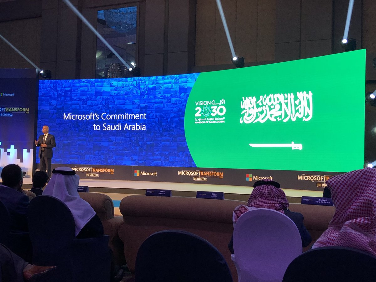 ahmedwa's tweet image. Staying true to our mission and reinforcing our commitment to the Kingdom of Saudi Arabia #Microsoft_Transform #Microsoft_Saudi