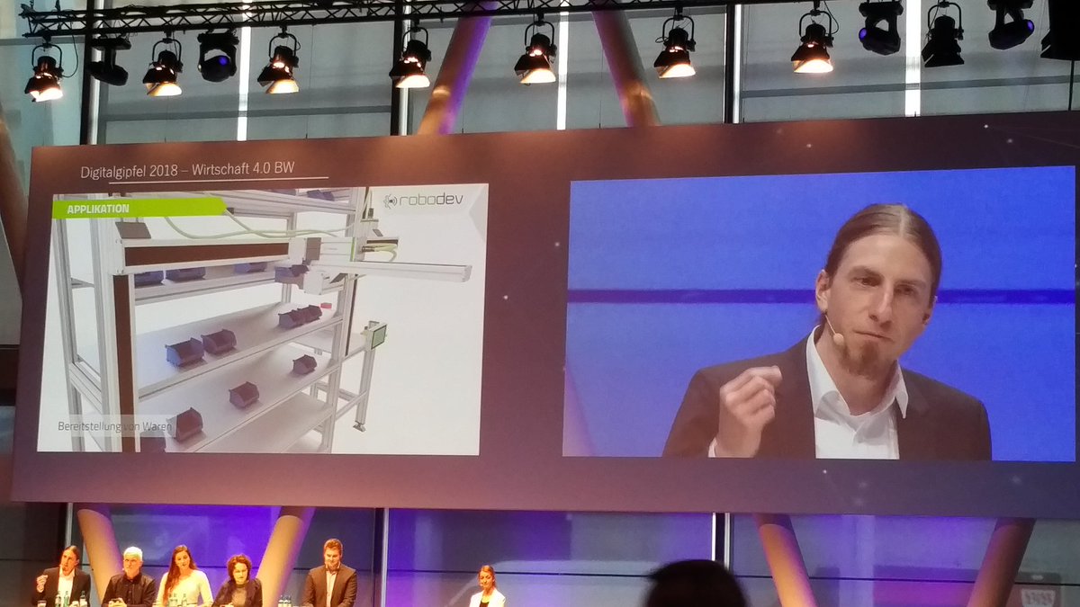 phgraeser's tweet image. Für echte high tech startups fehlt das Wachstumskapital - Andreas Bihlmaier @roboticdevices #Digitalgipfel2018 #robodev