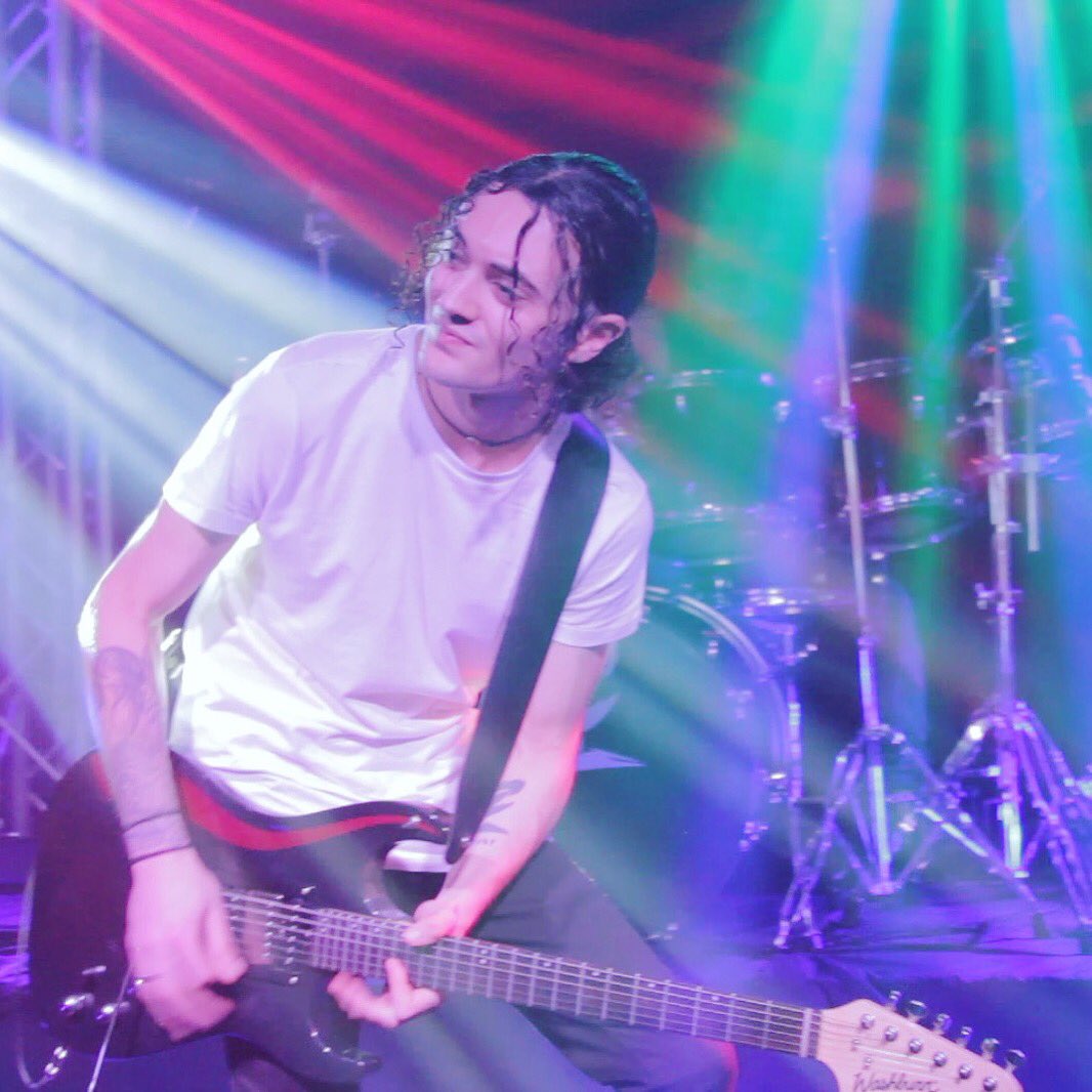 Happy Birthday to our very talented band mate and brother John! ☺️🙏🎸 #JohnVozzBirthday #JohnVozz #Birthday #Guitarist #ChainedLizard #Musician #Music #Band #Stage #Talent #ChainedLizardBirthday #CL