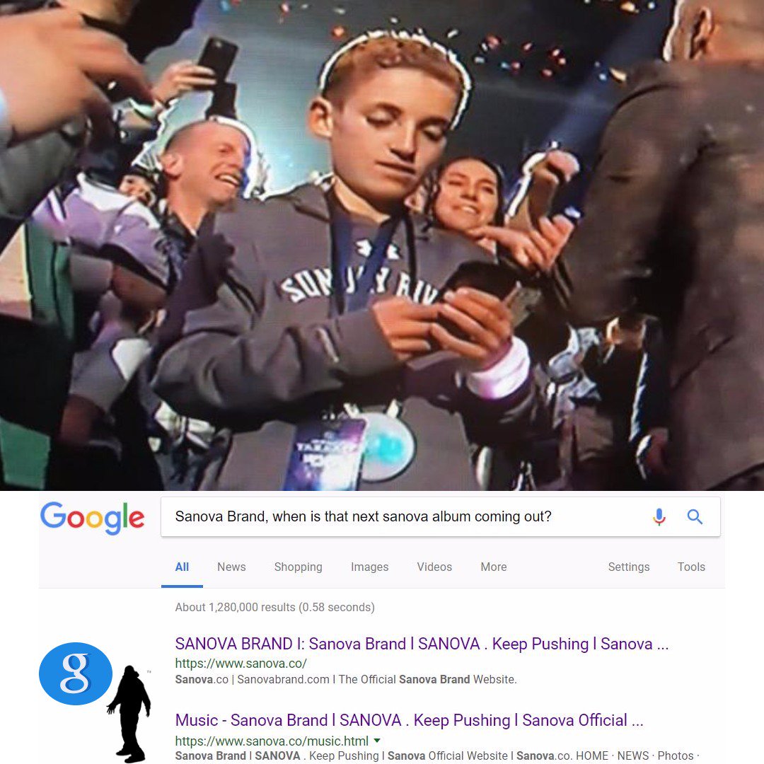 SANOVA's tweet image. Superbowl LII. × Sanova Ad
Don't worry kid. It's on its way!! #Sanova #sanovabrand #sanova517 #marcusbrock #recording #album #superbowl #superbowlli #ad #meme #artist #2018 #instagram #instagood #google #web #text #crowd #kid #selfie
