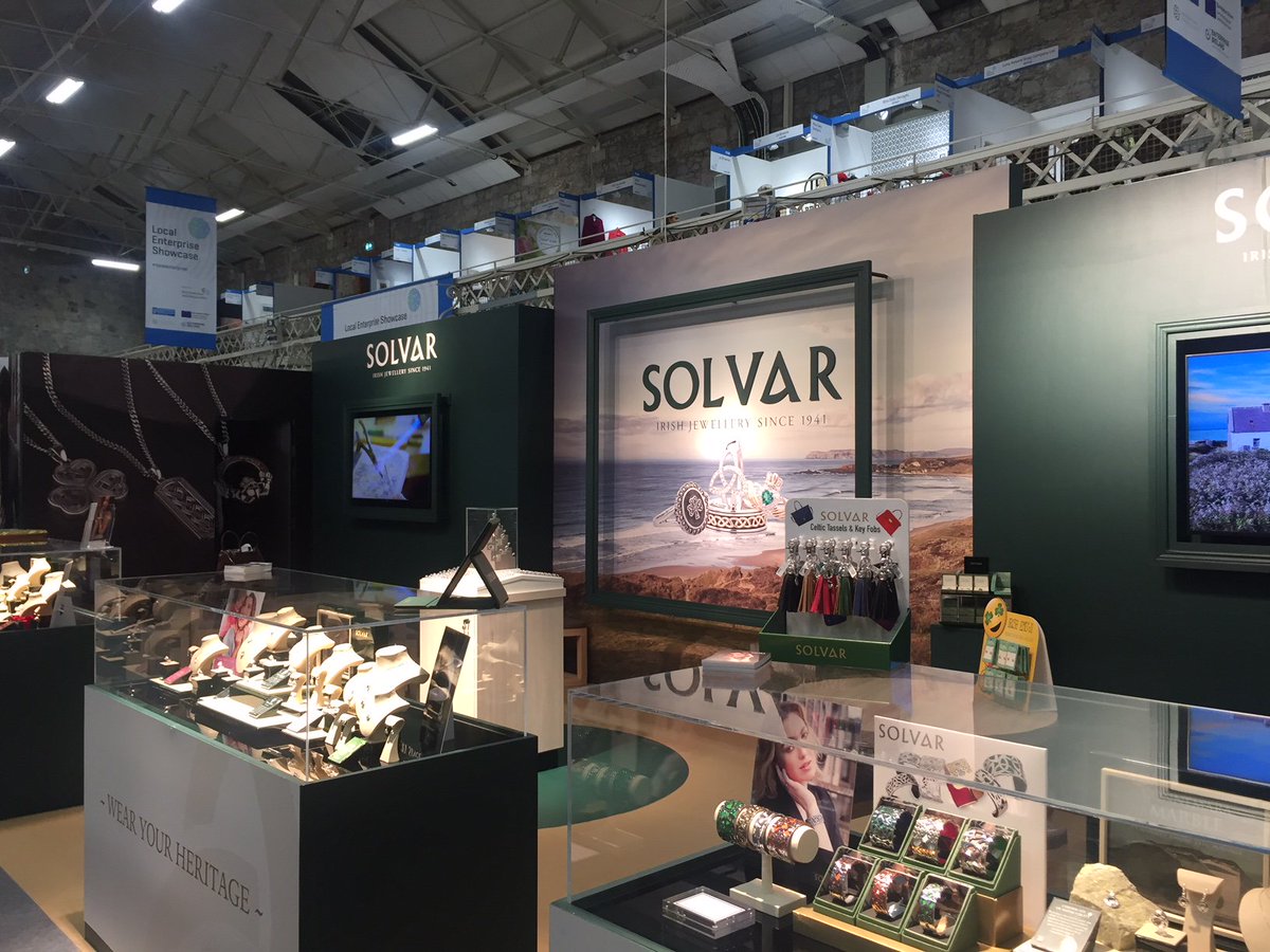 ExhibitDesignGr's tweet photo. For the third year in a row we designed and created the Solvar stand @showcaseireland https://t.co/iRAWLvegn8