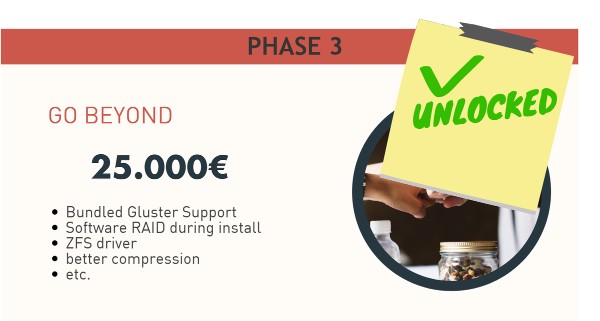 xcpng's tweet photo. The third milestone have been unlock during the week-end. That's a big achievement and, thanks to you, we completed it in 5 days! THANK YOU! https://t.co/tuMPLYBvNc