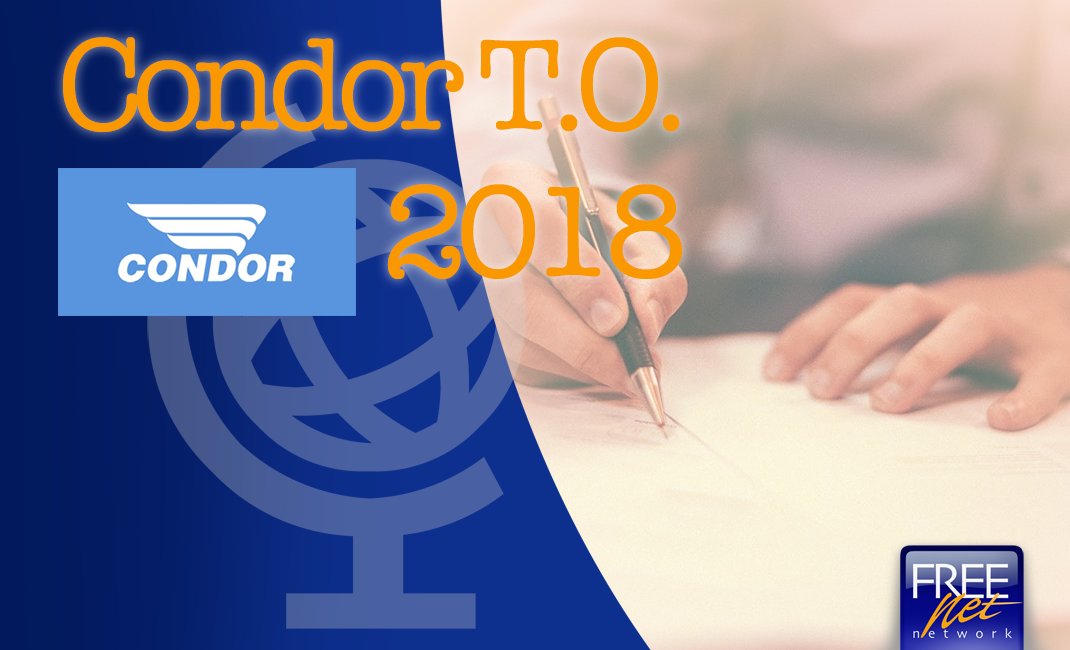 FreeNetViaggi's tweet image. Rinnovato il contratto con #CondorTourOperator. pretty.link/1rre4h