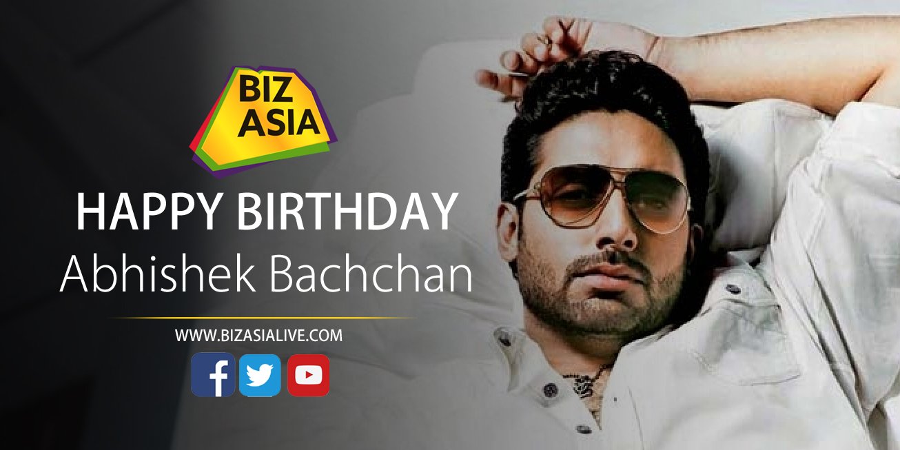  wishes Abhishek Bachchan a happy birthday.  