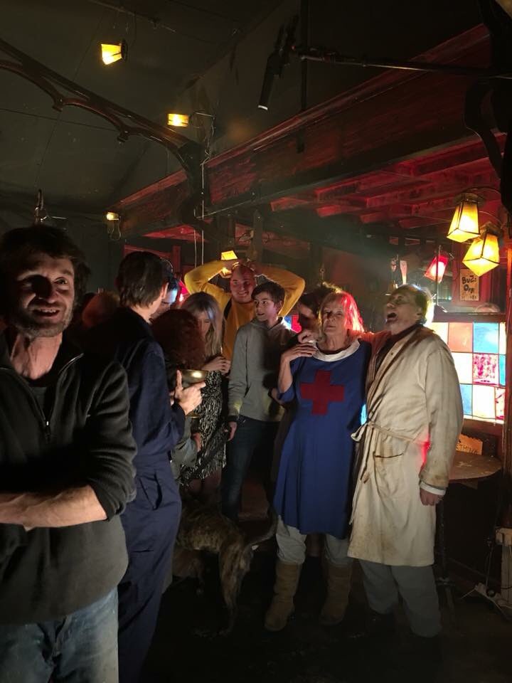 Some great pics on set by <a href="/clairemuthafoxa/">Claire Maria Fox</a> 🎬