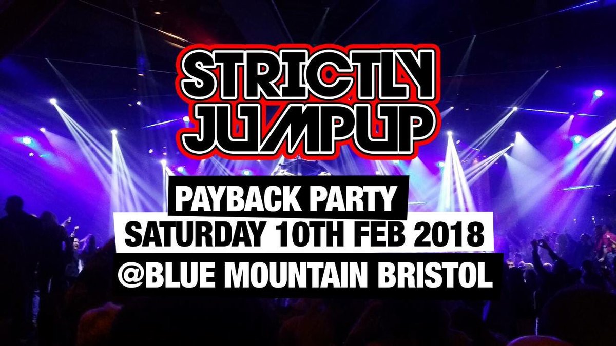 THIS SATURDAY AT BLUE MOUNTAIN BRISTOL FREE ENTRY GUYS B4 930PM  GIRLS B4 10PM #strictlyjumpup #dnb #bristol #homegrown #nextgeneration