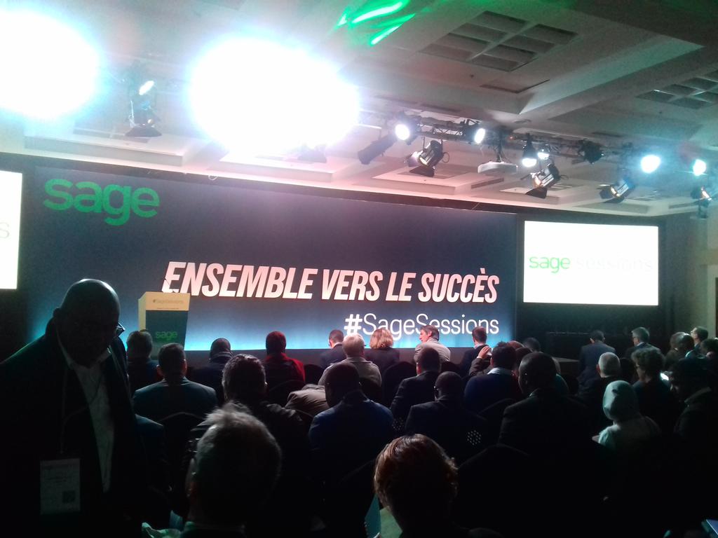 Maxime_Mamert's tweet image. #sagesessions it starts with you ! Merci d&apos;être aussi nombreux ! Que le show commence !  #businesscloud @SagePartnersFr @SageFrance @SageNorthAfrica #sageexport