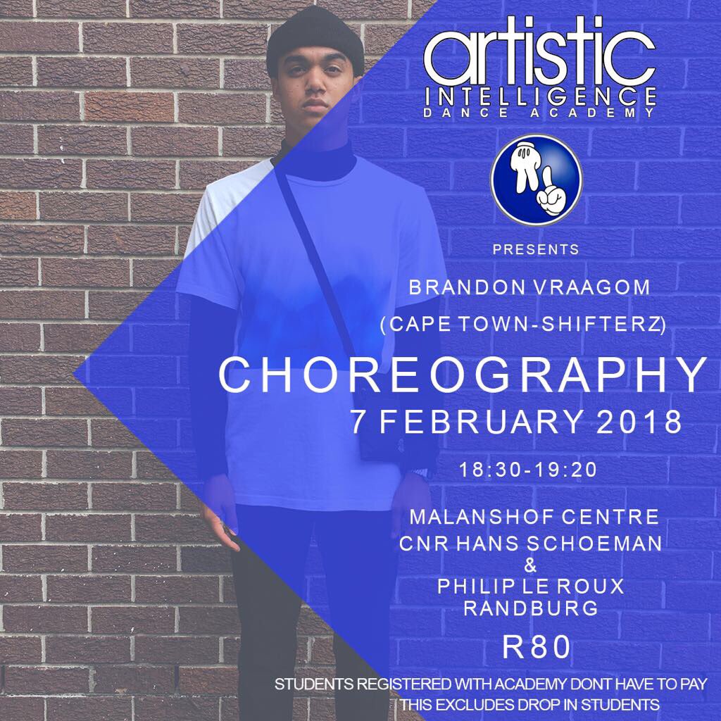 Aintelligence's tweet photo. Hip-Hop dance workshop. 2 amazing instructors from Sweden 🇸🇪 &amp; Cape Town🇿🇦
#artisticintelligence https://t.co/4MiuAtucJh