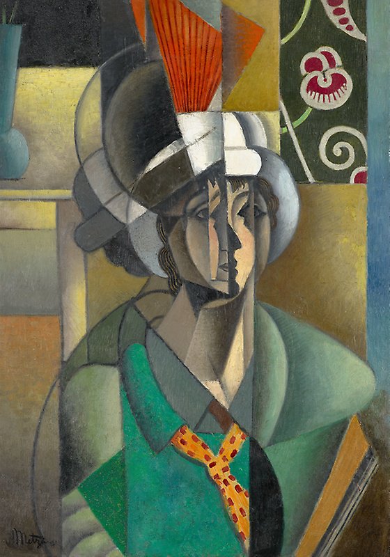 GarconsOfficiel's tweet image. Maître cube... "La Femme à l'Éventail" (1913) Jean Metzinger, ou le Cubisme comme moyen d'écrire l'espace @anne_sinclair @francoisaubel @PhilippeLefait @frederictaddei @ChTaubira @hms_paris @GDichamp