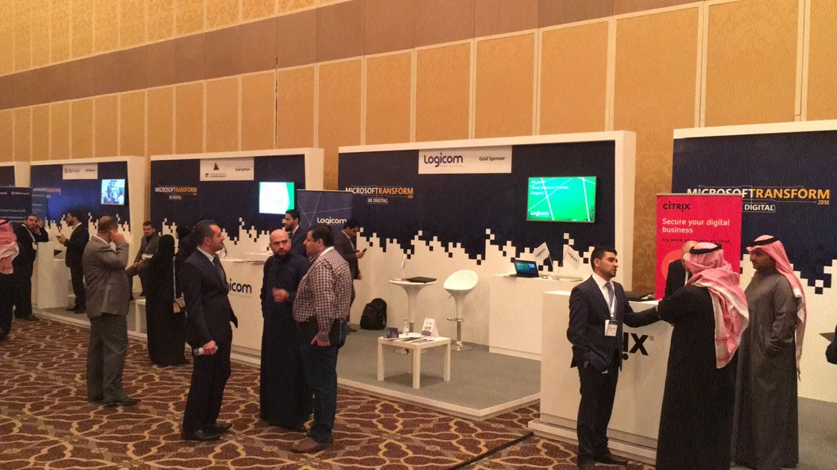 LogicomDisti's tweet image. #HappeningNow A busy stall at today&apos;s @Microsoft_Saudi #Microsoft_Transform. Visit us for a chance to learn about the latest innovations that support your transformation!