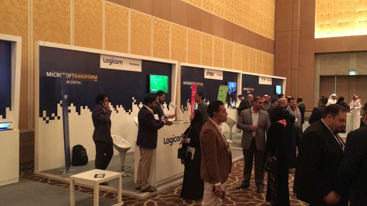 LogicomDisti's tweet image. #HappeningNow A busy stall at today&apos;s @Microsoft_Saudi #Microsoft_Transform. Visit us for a chance to learn about the latest innovations that support your transformation!