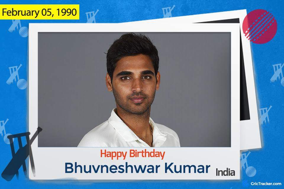 Bhuvneshwar Kumar is celebrating his 28th birthday today. birthday swing master Bhubaneswar 