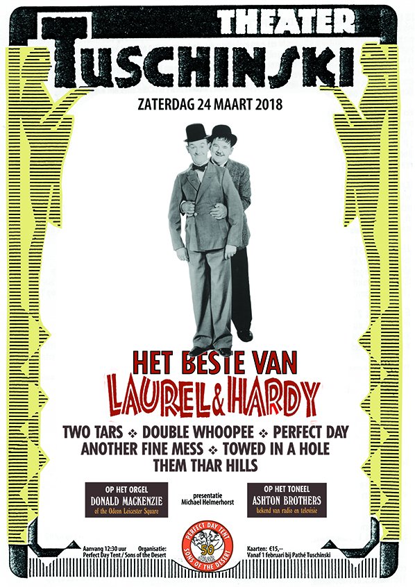 BlottoMag_Bram's tweet photo. @Stan_And_Ollie There's a Laurel &amp; Hardy celebration in the monumental Tuschinski Theater in Amsterdam next month. https://t.co/3VyVUkIq8F https://t.co/VSy595Fjp5