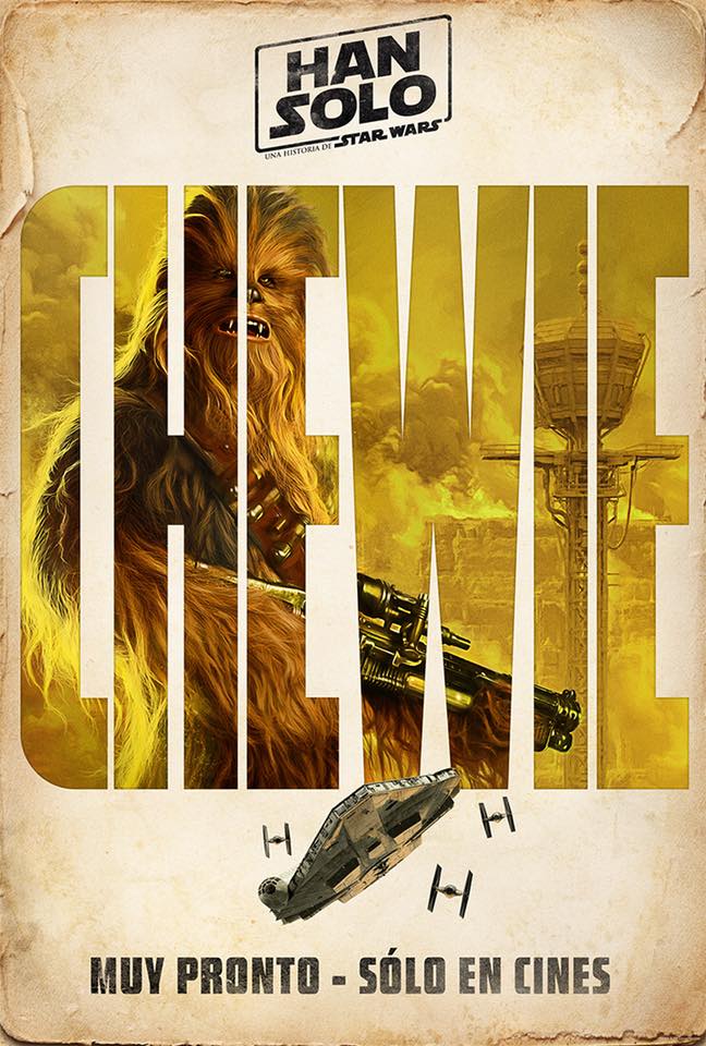 MrRobTV's tweet photo. Nuevos pósters de #HanSolo: Una historia de Star Wars de Solo, Lando, Qi’ra, y Chewbacca. 🚀
Que te parecen?
Suscríbete a nuestro canal👉 https://t.co/1xq2uE0TLh https://t.co/TIdRXS5pNk