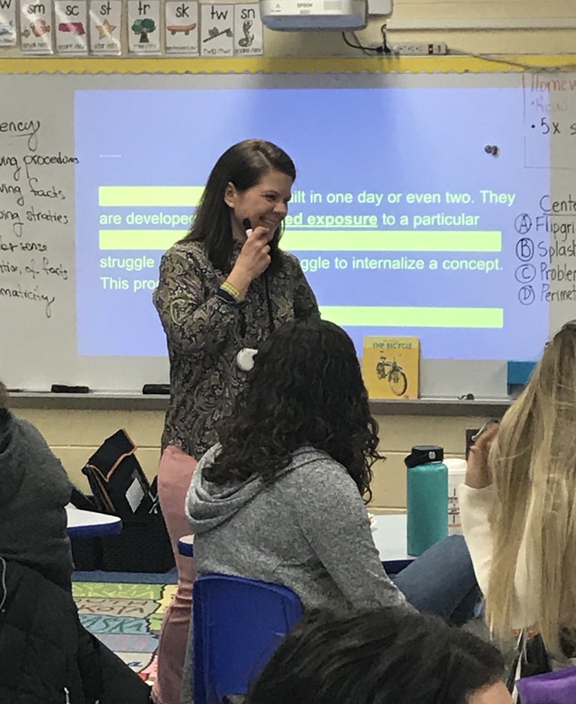 rbmsROCKETS's tweet photo. PD Day What does math fluency look like? #matharticulation #mathonthebrain @rbpsEAGLES @RBMSRockets @pamela_brett https://t.co/OpmWWwuskX