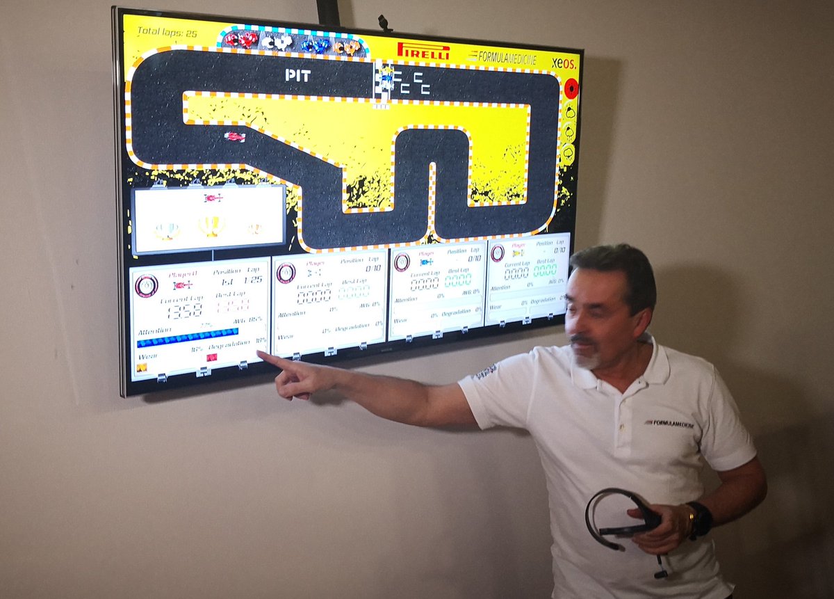 Vamos a por la primera prueba. En pista con <a href="/BrunoSpengler/">Bruno Spengler</a>.. Ya perdí antes d empezar,,, 😂😂😂 <a href="/pirellisport/">Pirelli Motorsport</a> <a href="/formulamedicine/">Formula Medicine</a>
