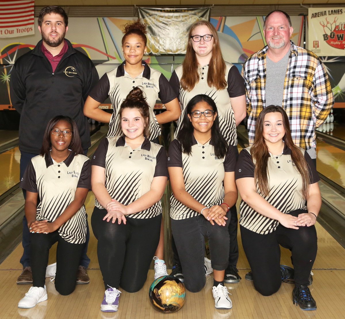 BulldogsHLR's tweet photo. Congratulations to our coaches and the varsity girls bowling team on taking second place at regionals to advance to sectionals!

@HLR_Ideas @Bulldog_Nationn @AtBulldogNation @THErhsBulldog @bulldogg_nation https://t.co/JvDwR65Zg9